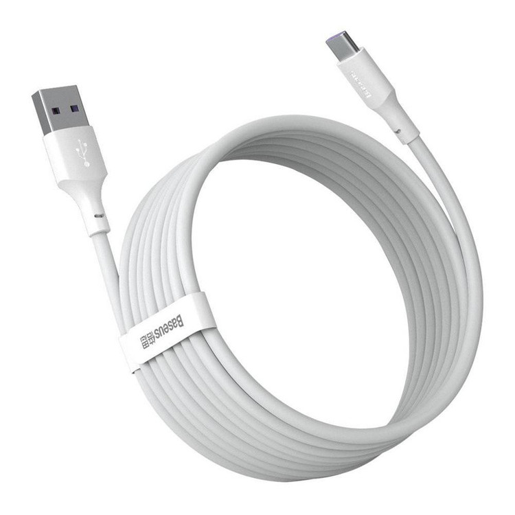 کابل تبدیل USB به USB-C باسئوس مدل Wisdom Data Cable 40W طول 1.5 متر بسته 2 عددی