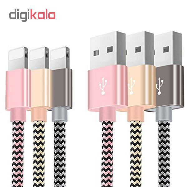 کابل تبدیل USB به لایتنینگ المو مدل X-I-N طول 1 متر