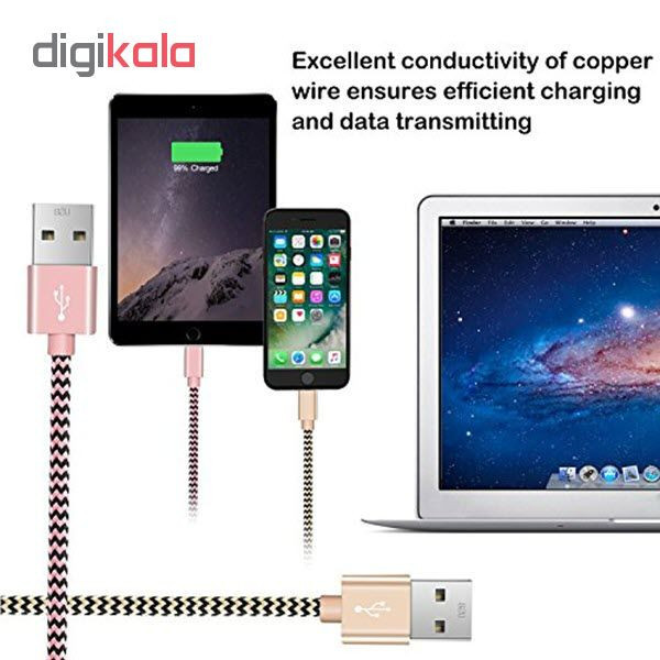 کابل تبدیل USB به لایتنینگ المو مدل X-I-N طول 1 متر