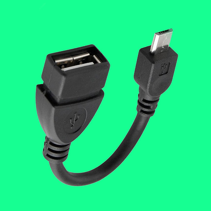 مبدل USB به Micro USB مدل RC-04 طول 0.12 متر
