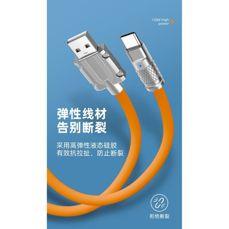 کابل تبدیل USB به USB-C تی ای کی مدل Z100 به طول 1 متر