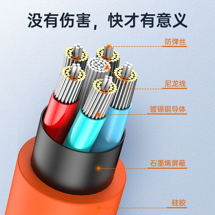 کابل تبدیل USB به USB-C تی ای کی مدل Z100 به طول 1 متر