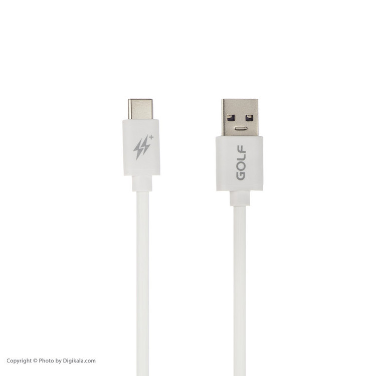 کابل تبدیل USB به USB-C گلف مدل GC-77 طول 1 متر