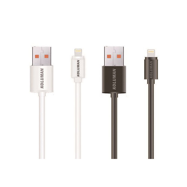 کابل تبدیل USB به لایتنینگ کلومن مدل KD14 طول 1 متر