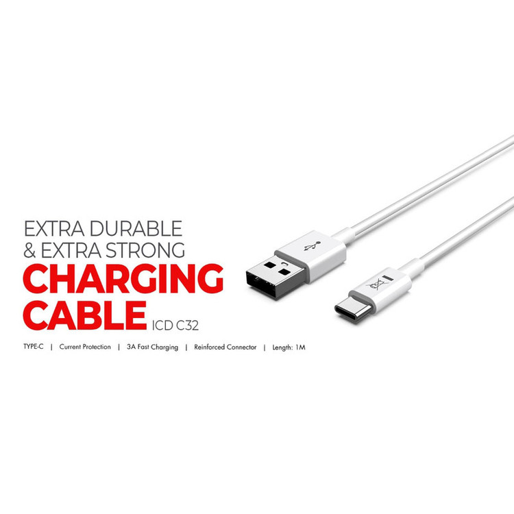 کابل تبدیل USB به USB -C آیتل مدل C32 طول 1 متر