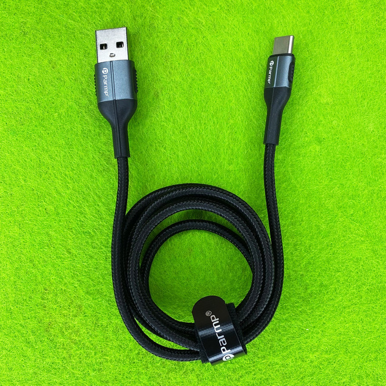 کابل تبدیل USB به USB-C پارمپ مدل PUDC-41AC1M طول 1 متر