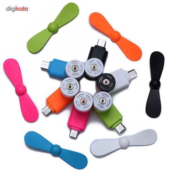 پنکه همراه مدل OTG Mini USB