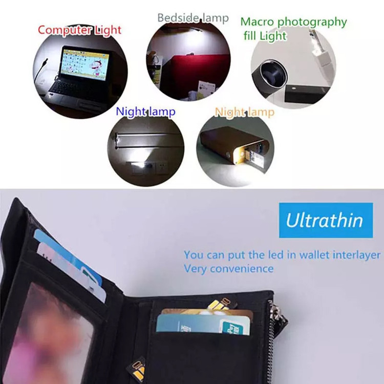 چراغ یو اس بی هارمن مدل WALLET 3 LED