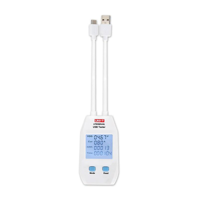 تستر درگاه USB یونی-تی مدل UT658DUAL
