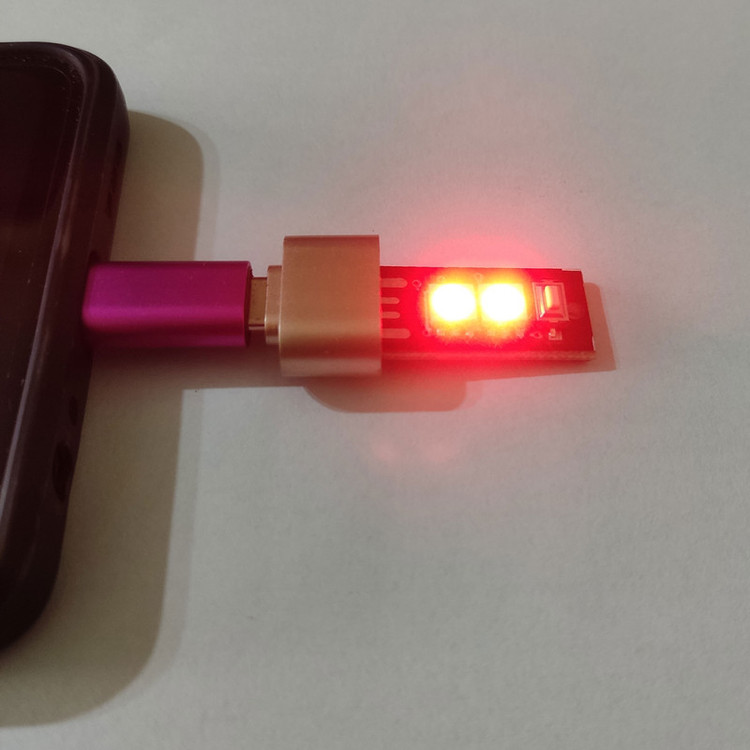 لامپ ال ای دی USB رهام مدل RGB