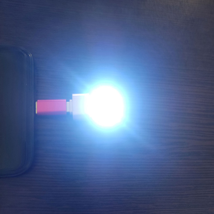 چراغ اضطراری LED USB رهام کد 01 بسته 2 عددی