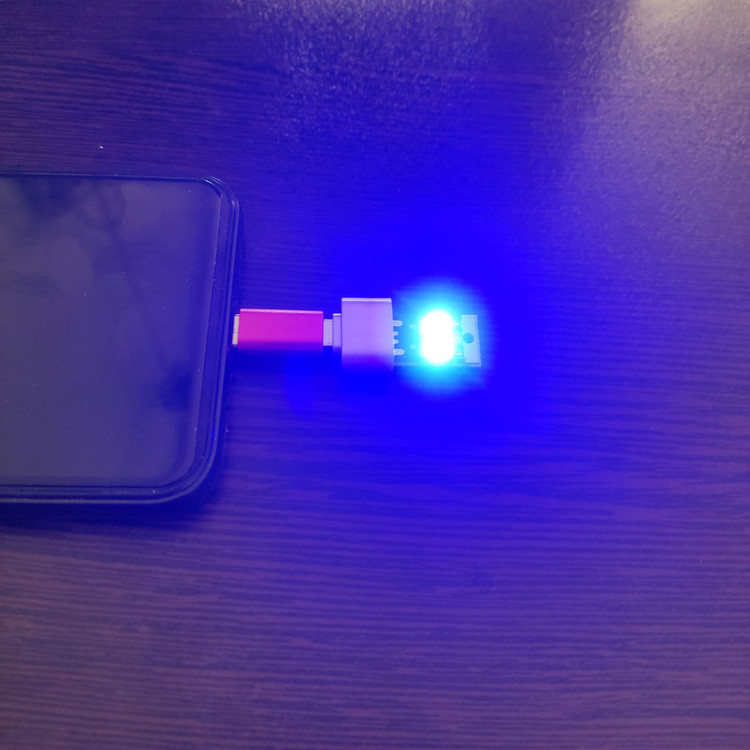 چراغ اضطراری LED USB رهام کد 01 بسته 2 عددی