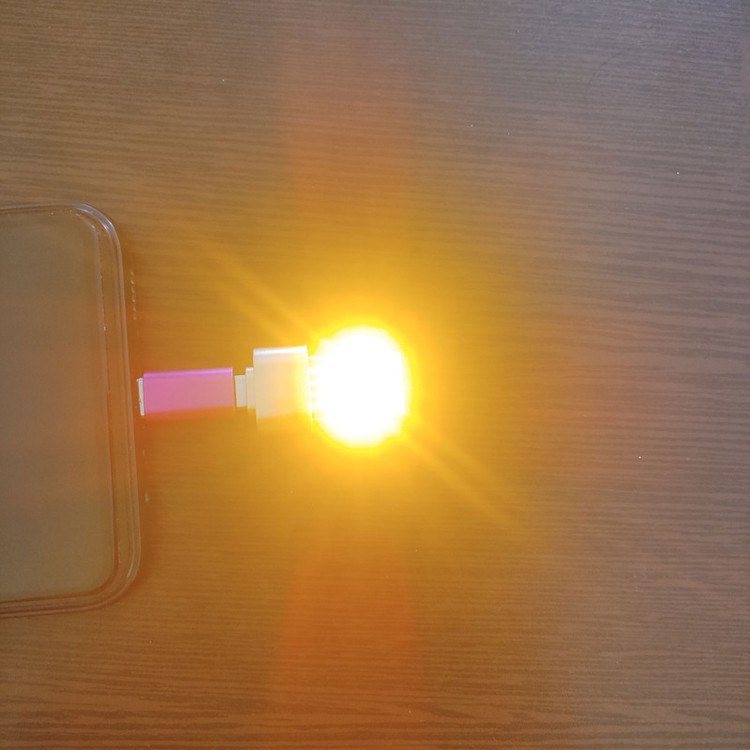 چراغ اضطراری LED USB رهام کد 01 بسته 2 عددی