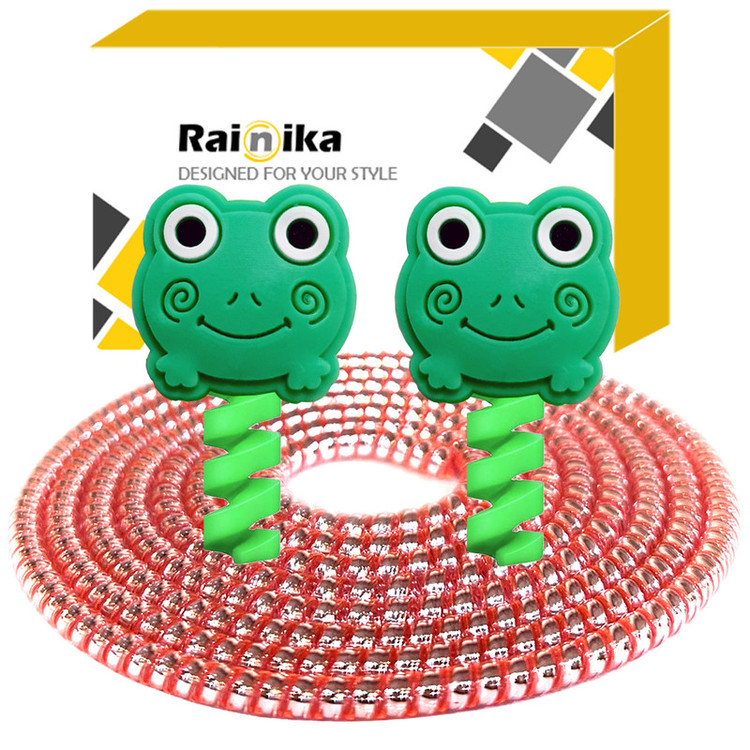 محافظ کابل رینیکا مدل Crazy Frog NF03 مجموعه 3 عددی