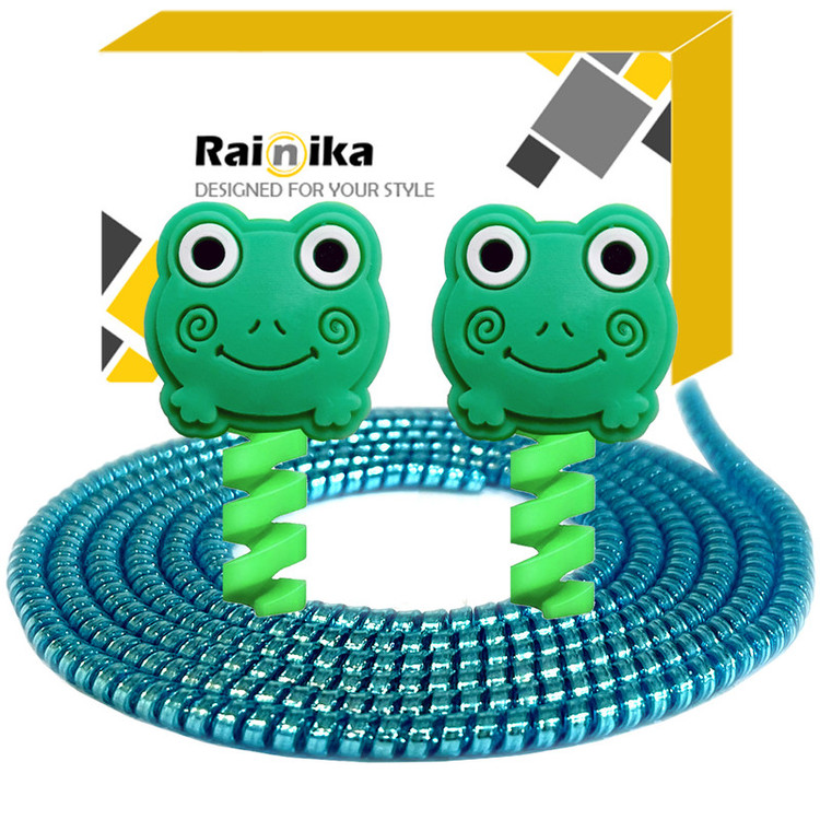 محافظ کابل رینیکا مدل Crazy Frog NF03 مجموعه 3 عددی