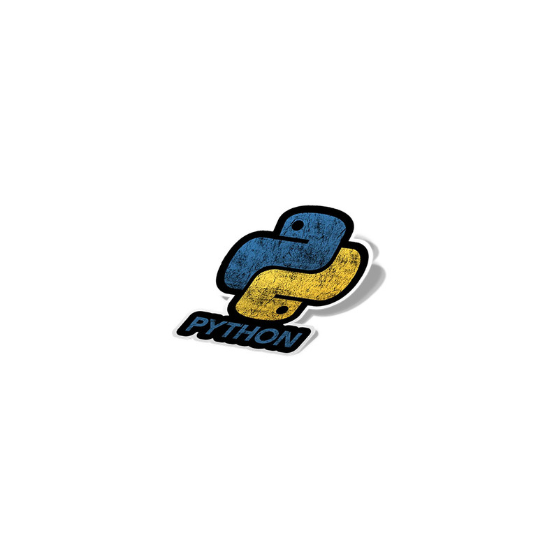 استیکر تزئینی موبایل و تبلت لولو مدل پایتون برنامه نویسی  PYTHON PROGRAMMING کد 406
