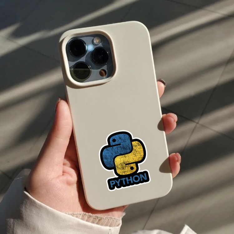 استیکر تزئینی موبایل و تبلت لولو مدل پایتون برنامه نویسی PYTHON PROGRAMMING کد 406