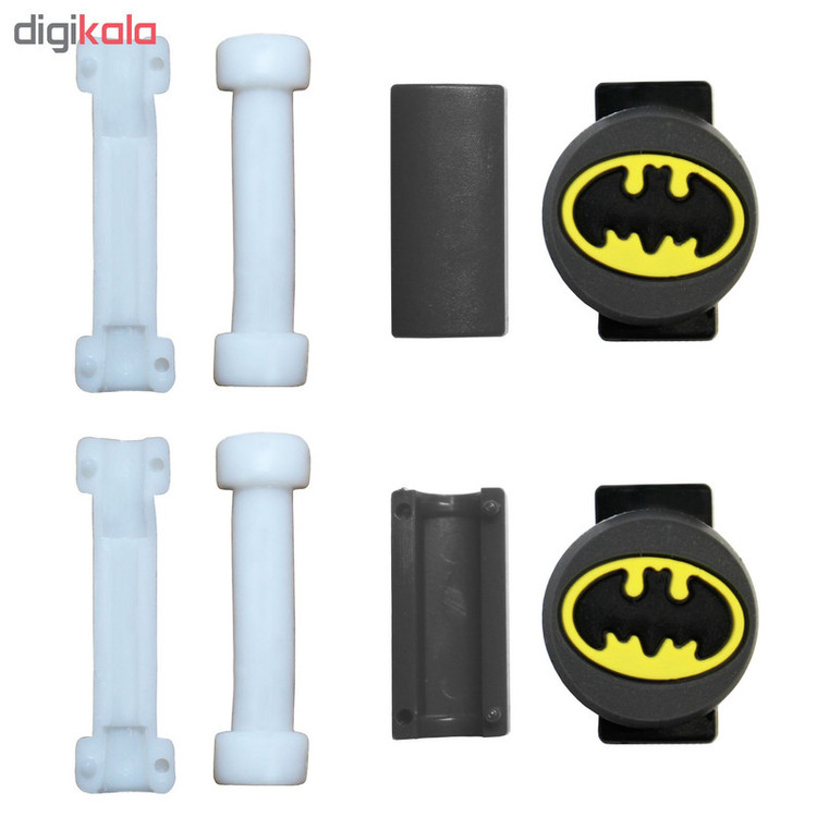 محافظ کابل طرح Bat Man کد 3303 بسته 2 عددی