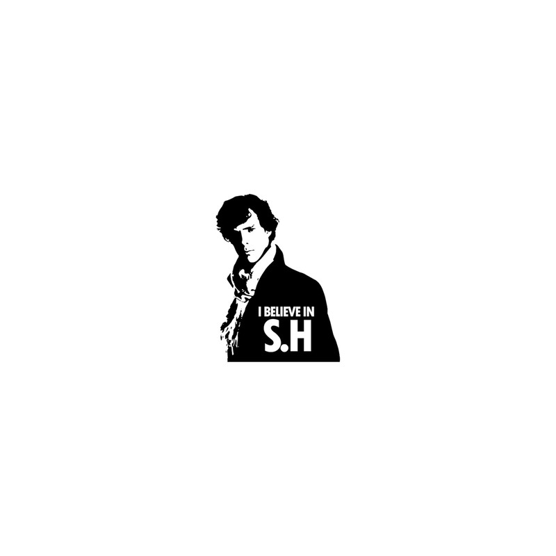 استیکر تزئینی موبایل و تبلت لولو مدل سریال SHERLOCK کد 110