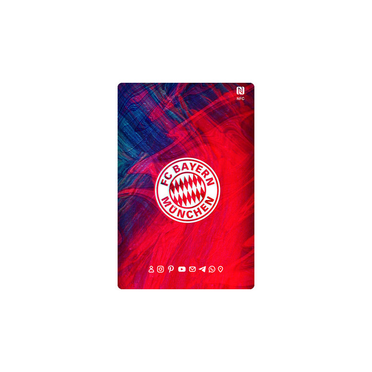 تگ NFC مدل کارت هوادار بایرن مونیخ