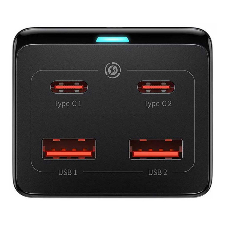 شارژر رومیزی 100 وات بیسوس مدل CCGAN100-1ACE به همراه کابل USB-C