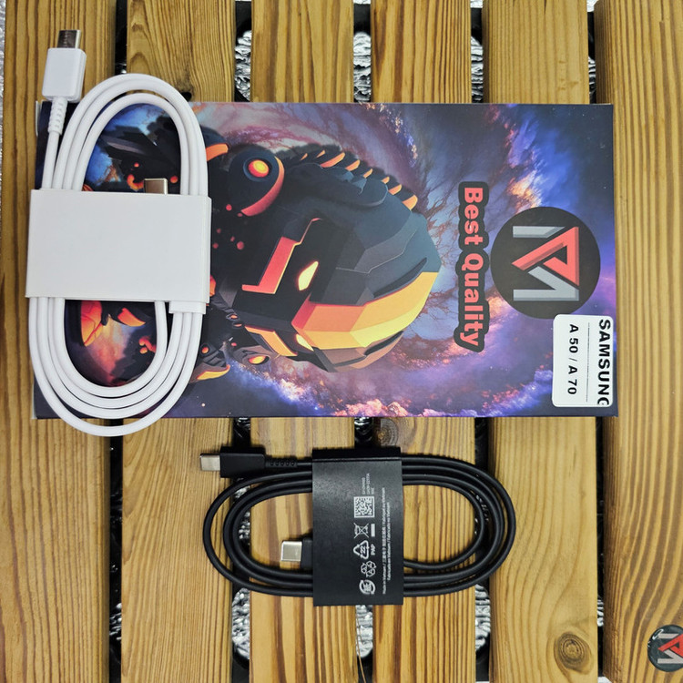 شارژر دیواری 25 وات ام پی مدل A50/A70 به همراه کابل USB-C