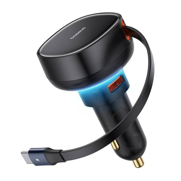 شارژر فندکی 60 وات بیسوس مدل CCTXP-UC
