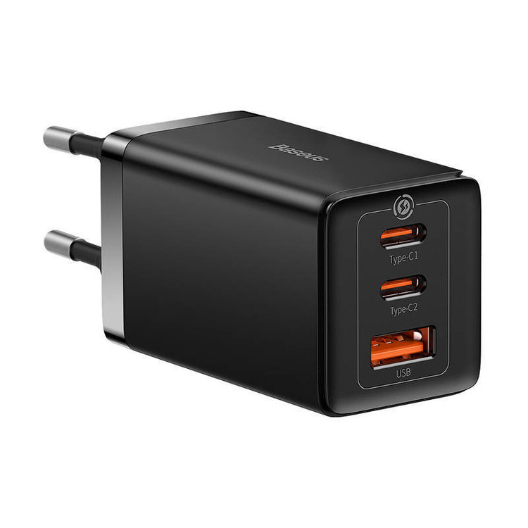 شارژر دیواری 65 وات باسئوس مدل GaN5 Pro Fast Charger به همراه کابل USB-C