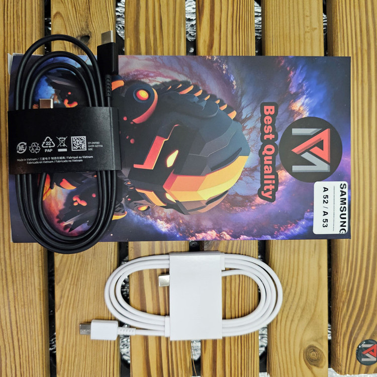 شارژر دیواری 25 وات ام پی مدل A52/A53 به همراه کابل USB-C