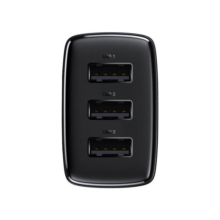 شارژر دیواری باسئوس مدل Compact Charger 3port
