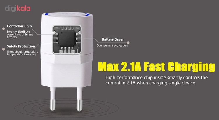 شارژر دیواری اوی مدل c-900 به همراه کابل microUSB