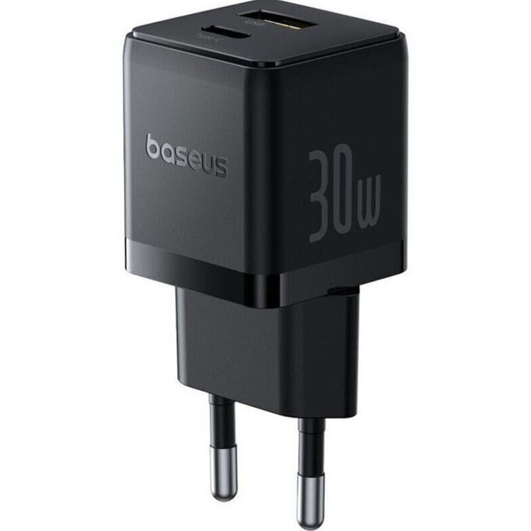 شارژر دیواری 30 وات بیسوس مدل Palm 30W به همراه کابل USB-C