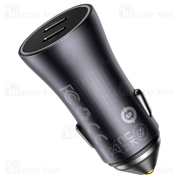شارژر فندکی 40 وات بیسوس مدل CGJP000013