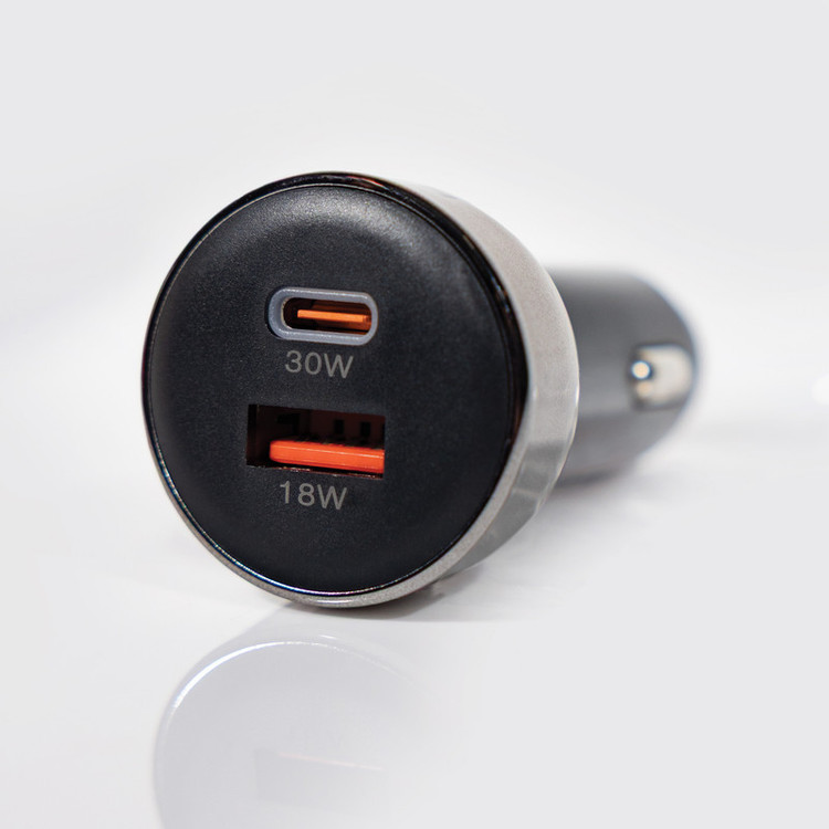 شارژر فندکی 30 وات هیسکا مدل HCC-307