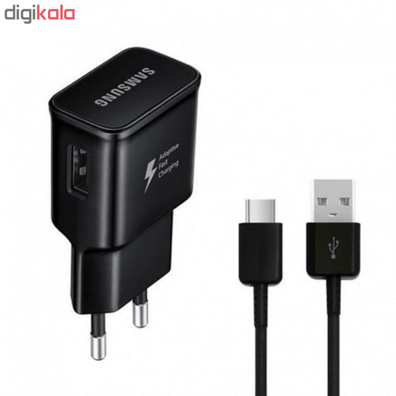 شارژر دیواری مدل EP-TA20EWE به همراه کابل تبدیل USB-C