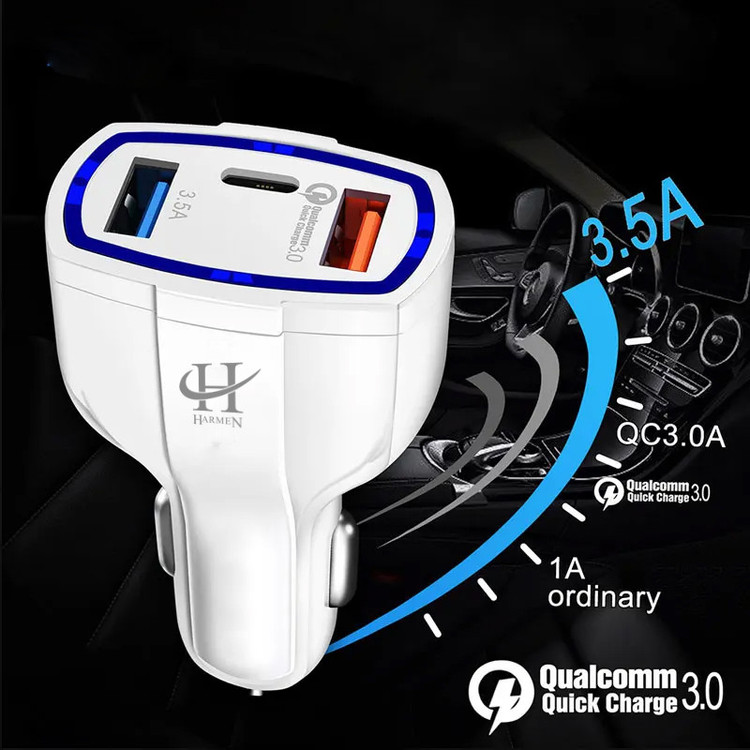 شارژر فندکی 60 وات هارمن مدل MLE-18