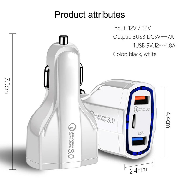شارژر فندکی 60 وات هارمن مدل MLE-18