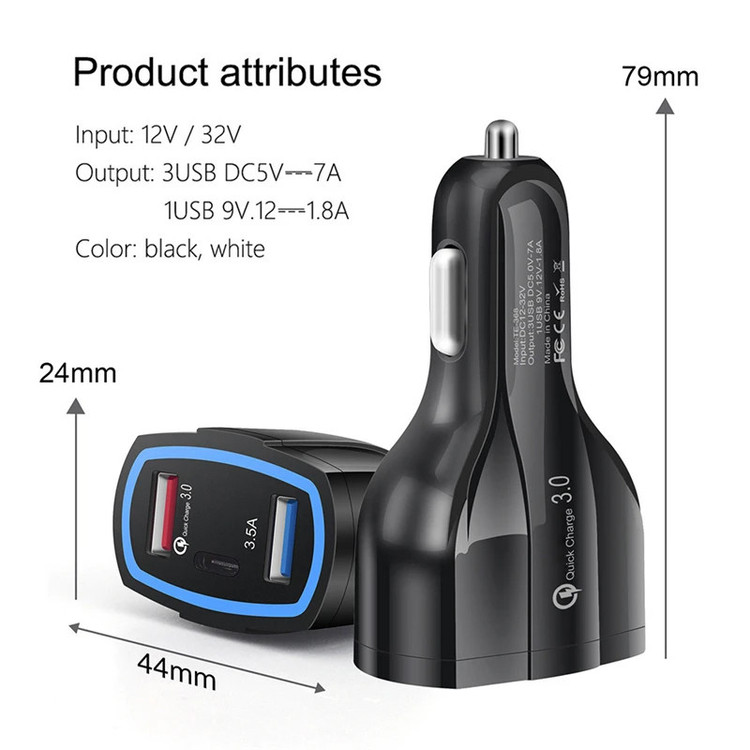 شارژر فندکی 60 وات هارمن مدل MLE-18