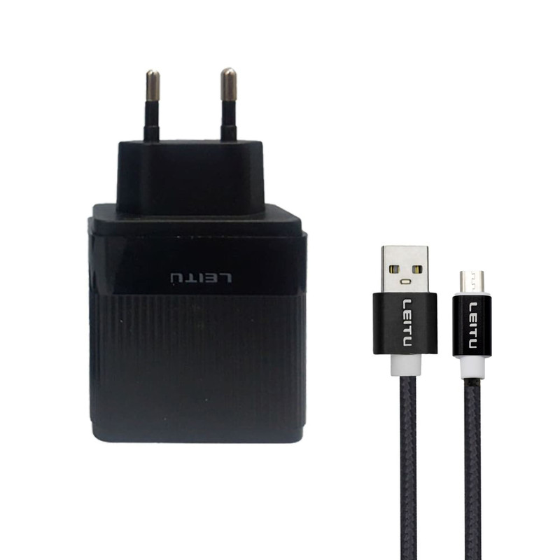 شارژر دیواری 45 وات لیتو مدل LH-24 به همراه کابل تبدیل micro USB