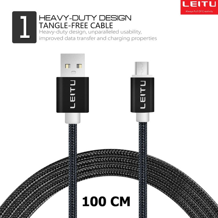 شارژر دیواری 45 وات لیتو مدل LH-24 به همراه کابل تبدیل micro USB