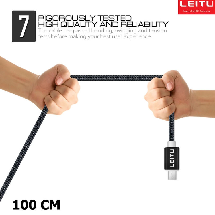شارژر دیواری 45 وات لیتو مدل LH-24 به همراه کابل تبدیل micro USB