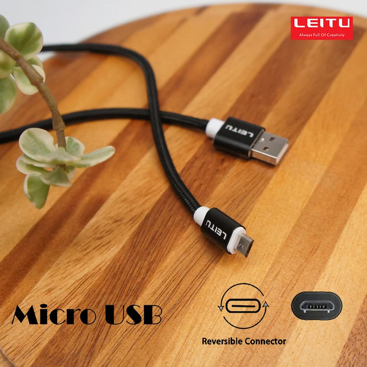 شارژر دیواری 45 وات لیتو مدل LH-24 به همراه کابل تبدیل micro USB