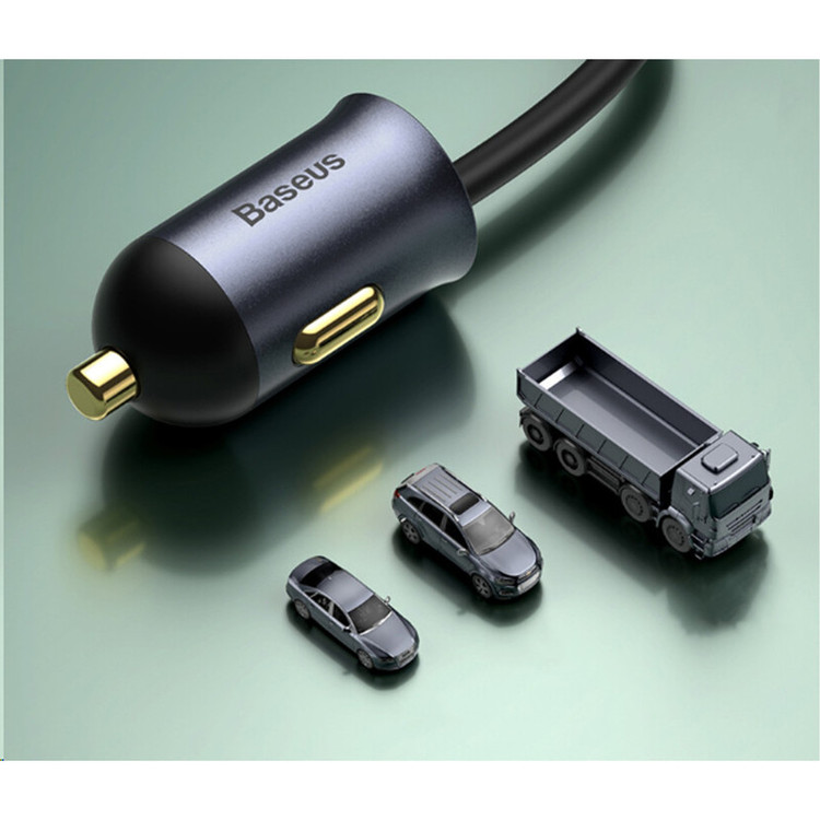 شارژر فندکی باسئوس مدل CCBT-B0G 120W