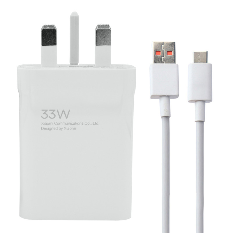 شارژر دیواری شیائومی مدل Redmi Note 11 به همراه کابل تبدیل USB-C