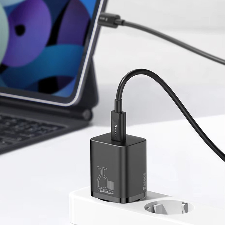 شارژر دیواری 25 وات بیسوس مدل GaN5 Mini