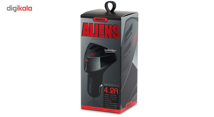 شارژر فندکی ریمکس مدل Aliens RC-C304