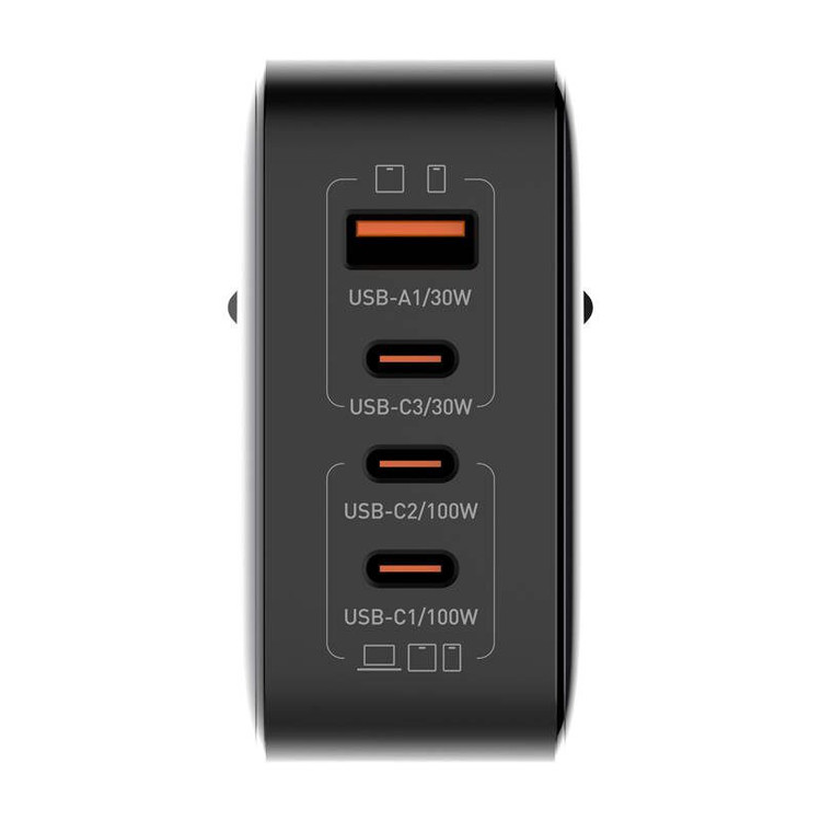 شارژر دیواری 100 وات الدینیو مدل Q408 به همراه کابل USB-C
