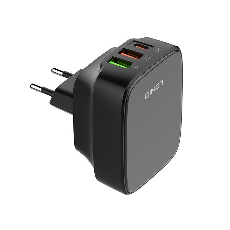 شارژر دیواری 32 وات الدینیو مدل Q334 به همراه کابل USB-C