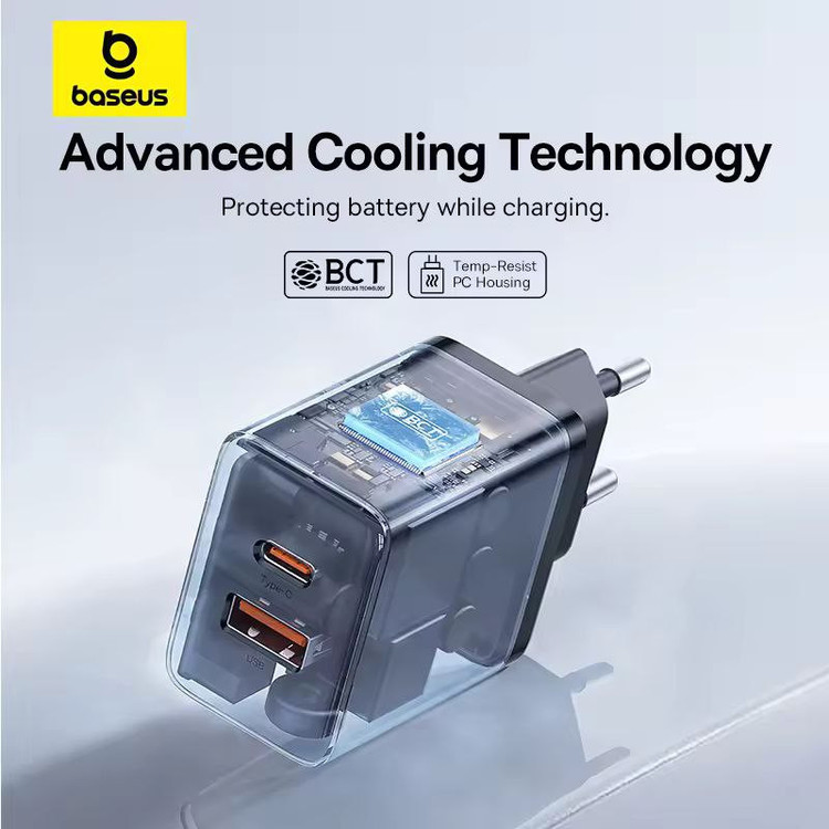 شارژر دیواری 30 وات بیسوس مدل Cube 30W CCXFK30UE