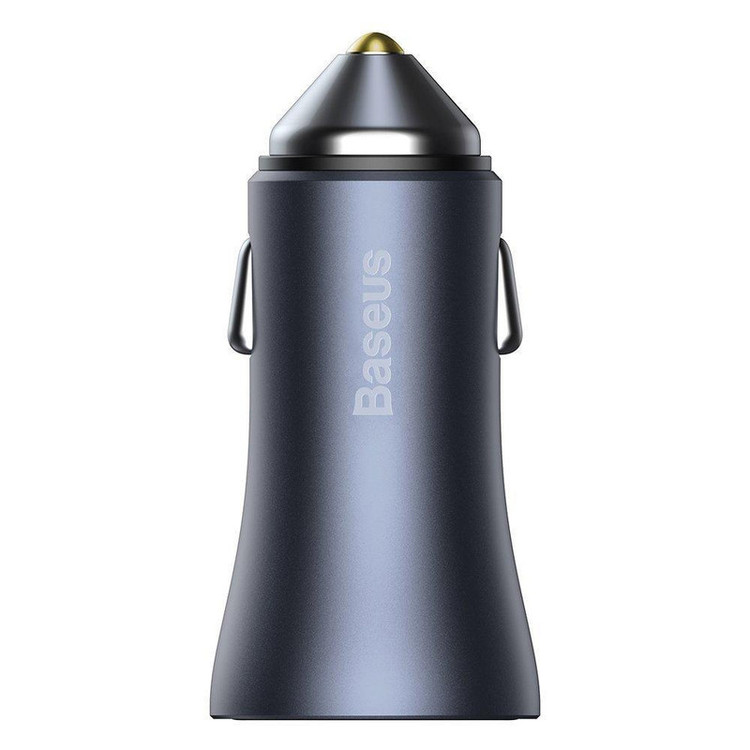 شارژر فندکی باسئوس مدل tzccjd-0g به همراه کابل تبدیل USB-C